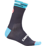 Castelli A Bloc 13 Socks L Xl Dark Steel Bluered castelli kopen in de aanbieding