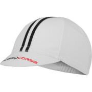 Castelli Rosso Corsa Cap Whiteblack castelli kopen in de aanbieding