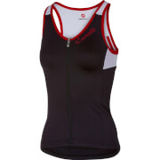 Castelli Womens Solare Top Xl Blackwhitered castelli kopen in de aanbieding