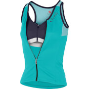 Castelli Womens Solare Top S Turquoise Greenaruba Blue castelli kopen in de aanbieding