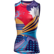 Castelli Womens Pro Mesh Sleeveless Baselayer Purple M castelli kopen in de aanbieding