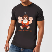 Wreck It Ralph This Is My Happy Face Mens T Shirt Black M wreck it ralph kopen in de aanbieding Wreck It Ralph This Is My Happy Face Mens T Shirt Black M wreck it ralph kopen in de aanbieding