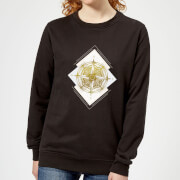 Image of Barlena Compass Women's Sweatshirt - Black - 5XL - Black
