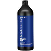 Matrix Total Results Brass Off Brunette Blue Shampoo for Lightened Brunette Hair 1000ml