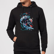 Image of Aquaman Black Manta & Ocean Master Hoodie - Black - S - Black
