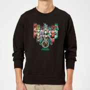 Aquaman Unite The Kingdoms Sweatshirt Black 4Xl aquaman kopen in de aanbieding