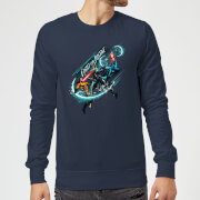 Aquaman Fight For Justice Sweatshirt Navy Xl aquaman kopen in de aanbieding