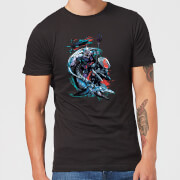 Image of Aquaman Black Manta & Ocean Master Men's T-Shirt - Black - S - Black