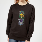 Image of Aquaman and Ocean Master Women's Sweatshirt - Black - XS - Black