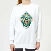 Aquaman Seven Kingdoms Womens Sweatshirt White S aquaman kopen in de aanbieding