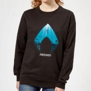 Aquaman Deep Womens Sweatshirt Black S aquaman kopen in de aanbieding