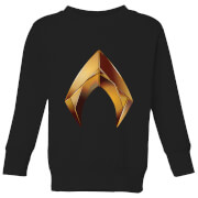 Aquaman Symbol Kids Sweatshirt Black 3 4 Years aquaman kopen in de aanbieding