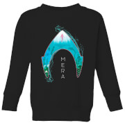 Aquaman Mera Logo Kids Sweatshirt Black 11 12 Years aquaman kopen in de aanbieding Aquaman Mera Logo Kids Sweatshirt Black 11 12 Years aquaman kopen in de aanbieding