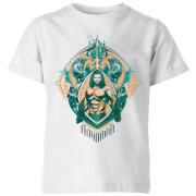 Aquaman Seven Kingdoms Kids T Shirt White 3 4 Years aquaman kopen in de aanbieding