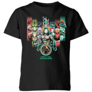 Aquaman Unite The Kingdoms Kids T Shirt Black 9 10 Years aquaman kopen in de aanbieding