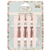 The Vintage Cosmetic Company 4 Piece Sectioning Clips Soft Touch Pink the vintage cosmetic company kopen in de aanbieding The Vintage Cosmetic Company 4 Piece Sectioning Clips Soft Touch Pink the vintage cosmetic company kopen in de aanbieding