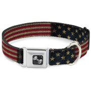Buckledown Buckle Down Vintage Us Flag Stretch Bone Seatbelt Dog Collar Various Sizes M16 23 Inches buckledown kopen in de aanbieding Buckledown Buckle Down Vintage Us Flag Stretch Bone Seatbelt Dog Collar Various Sizes M16 23 Inches buckledown kopen in de aanbieding