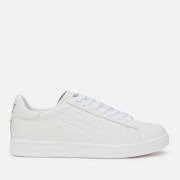 Image of Emporio Armani EA7 Men's Eagle Court Trainers - White/White - UK 7.5 - White