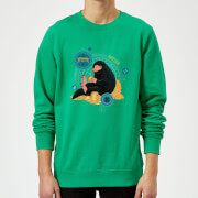 Fantastic Beasts Niffler Sweatshirt Kelly Green Xxl fantastic beasts kopen in de aanbieding