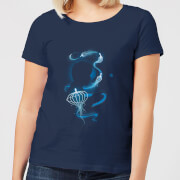 Fantastic Beasts Newt Silhouette Womens T Shirt Navy Xs fantastic beasts kopen in de aanbieding