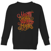 Fantastic Beasts No Maj Kids Sweatshirt Black 3 4 Years fantastic beasts kopen in de aanbieding