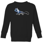 Fantastic Beasts Tribal Chupacabra Kids Sweatshirt Black 11 12 Years fantastic beasts kopen in de aanbieding