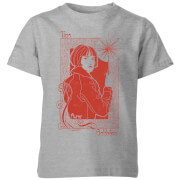 Fantastic Beasts Tina Goldstein Kids T Shirt Grey 7 8 Years fantastic beasts kopen in de aanbieding