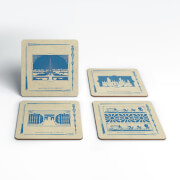Fantastic Beasts Location Coaster Set