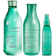 Trio de Shampooing, Soin et Brume Volumetry Serie Expert L'Oréal Professionnel Paris