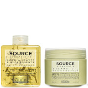 Duo de Shampooing Quotidien et de Baume Nourrissant Source Essentielle L'Oréal Professionnel Paris