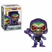 MOTU Skeletor With Battle Armor Metallic EXC Pop! Vinyl Figure