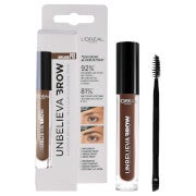 L'Oréal Paris Unbelievabrow Long-Lasting Brow Gel 3.4ml (Various Shades) - 105 Brunette