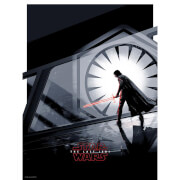 Image of Star Wars The Last Jedi Kylo Ren 18x24 Screenprint by Matt Ferguson