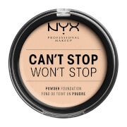 NYX Professional Makeup Can't Stop Won't Stop Powder Foundation (Various Shades) - Light Ivory