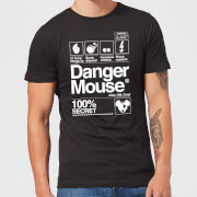 Danger Mouse 100 Secret Mens T Shirt Black S danger mouse kopen in de aanbieding