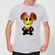 Danger Mouse Skyscraper Car Mens T Shirt Grey M danger mouse kopen in de aanbieding