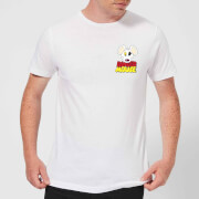 Danger Mouse Pocket Logo Mens T Shirt White 5Xl danger mouse kopen in de aanbieding