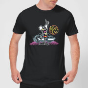Danger Mouse 80S Neon Mens T Shirt Black Xxl danger mouse kopen in de aanbieding