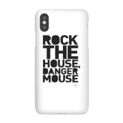 Coque Smartphone Rock The House - Danger Mouse pour iPhone et Android - iPhone XS - Coque Simple Matte