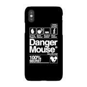 Coque Smartphone 100% Secret - Danger Mouse pour iPhone et Android - iPhone XS - Coque Simple Matte