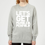 Image of Danger Mouse Let's Get Paroled Penfold Women's Sweatshirt - Grey - XS - Grey