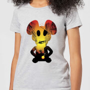 Danger Mouse Skyscraper Car Womens T Shirt Grey 3Xl danger mouse kopen in de aanbieding