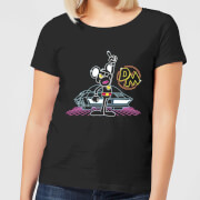 Danger Mouse 80S Neon Womens T Shirt Black 3Xl danger mouse kopen in de aanbieding