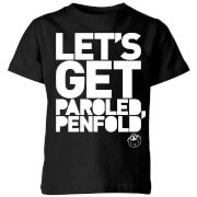 Danger Mouse Lets Get Paroled Penfold Kids T Shirt Black 9 10 Years danger mouse kopen in de aanbieding