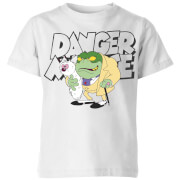Danger Mouse Greenback Kids T Shirt White 11 12 Years danger mouse kopen in de aanbieding