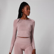 Haut court sans couture Shape - Rose poudré - S
