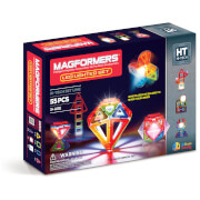 Magformers Led Lighted Set 55 Pieces magformers kopen in de aanbieding Magformers Led Lighted Set 55 Pieces magformers kopen in de aanbieding