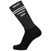 Santini Trek Segafredo 2019 Pro Team Aero Socks Xlxxl santini kopen in de aanbieding