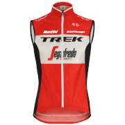 Santini Trek Segafredo 2019 Fine Light Wind Gilet Xl santini kopen in de aanbieding