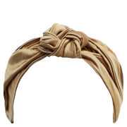 

Slip Silk Knot Headband - Gold